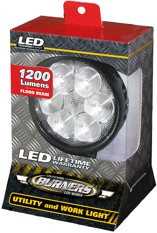 Optronics Round LED Utility and Work Light WHITE