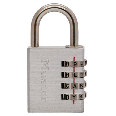 Master Lock Combination Lock, Set Your Own Word