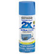 RUST-OLEUM 12 OZ Painter's Touch 2X Ultra Cover Satin Spray Paint - Satin Wildflower Blue WILDFLOWER_BLUE