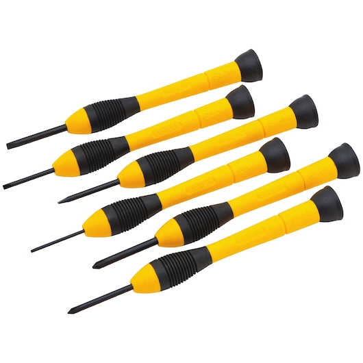 Stanley Tools 6 Piece Precision Screwdriver Set