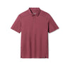 Smartwool Men's Short Sleeve Polo Black Cherry