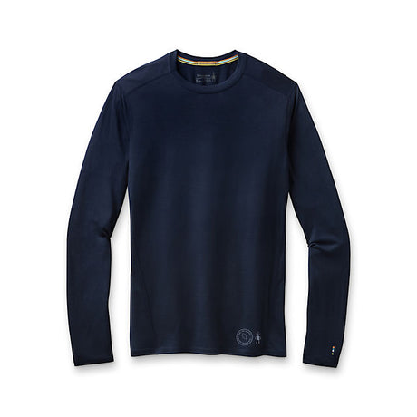 Smartwool Men's Classic All-Season Plant-Based Dye Merino Base Layer Long Sleeve Indigo Blue