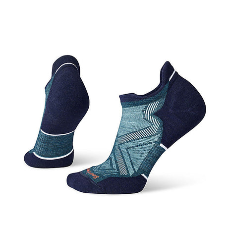 Smartwool Women's Run Targeted Cushion Low Ankle Socks Twilight Blue