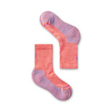 Smartwool Kids' Hike Light Cushion Crew Socks Bright Coral