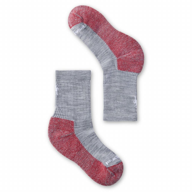 Smartwool Kids' Hike Light Cushion Crew Socks Light Gray