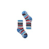 Smartwool Kids' Hike Full Cushion Margarita Crew Socks Neptune Blue