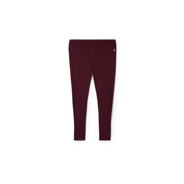 Smartwool Women's Classic Thermal Merino Base Layer Bottom Plus Black Cherry Heather
