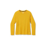 Smartwool Women's Classic Thermal Merino Base Layer Crew Plus Honey Gold Heather