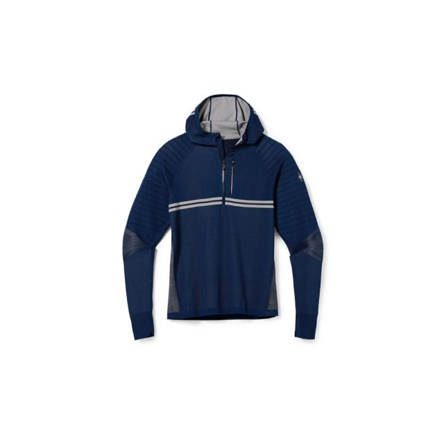 Smartwool Men's Intraknit Merino Tech 1/2 Zip Hoodie Deep Navy