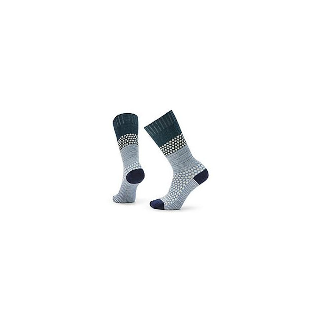 Smartwool Women's Everyday Popcorn Cable Crew Socks Twilight Blue