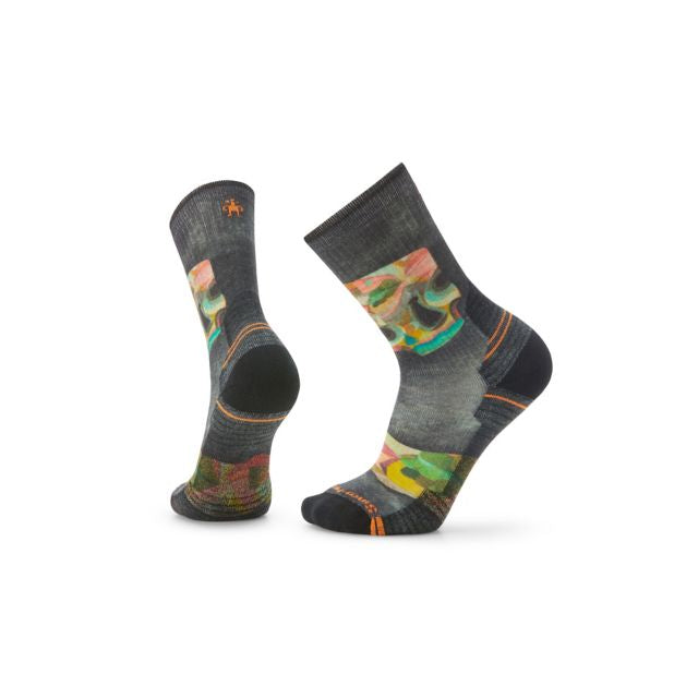 Smartwool Hike Light Cushion Def Lyfe Print Crew Socks Multi Color