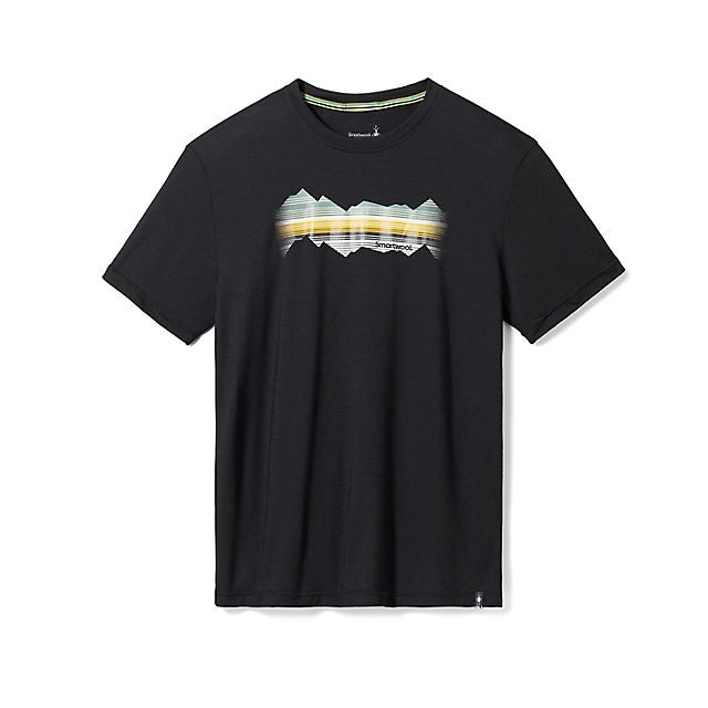 Smartwool Mountain Horizon Graphic Short Sleeve Tee Black