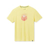 Smartwool Sun Graphic Short Sleeve Tee Canary Heather