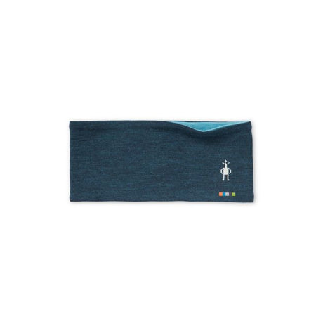 Smartwool Thermal Merino Reversible Headband Twilight Blue Heather-Wave Blue Heather