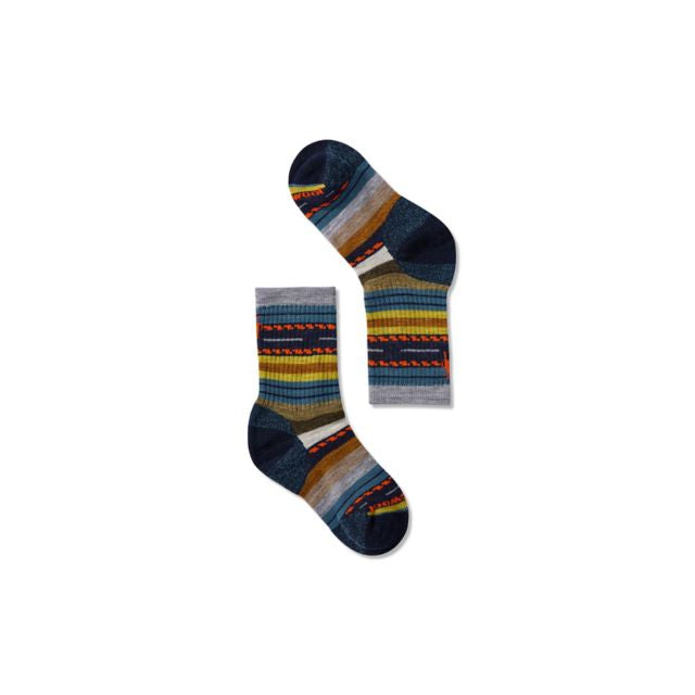 Smartwool Kids' Full Cushion Margarita Crew Socks Alpine Blue