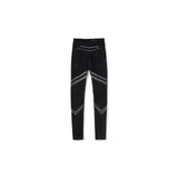 Smartwool Women's Intraknit Merino 200 Pattern Bottom Black Mountain Warrior