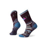 Smartwool Women's Hike Light Cushion Under the Stars Crew Socks Bordeaux