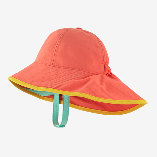 Patagonia Baby Block-the-sun Hat Coho coral