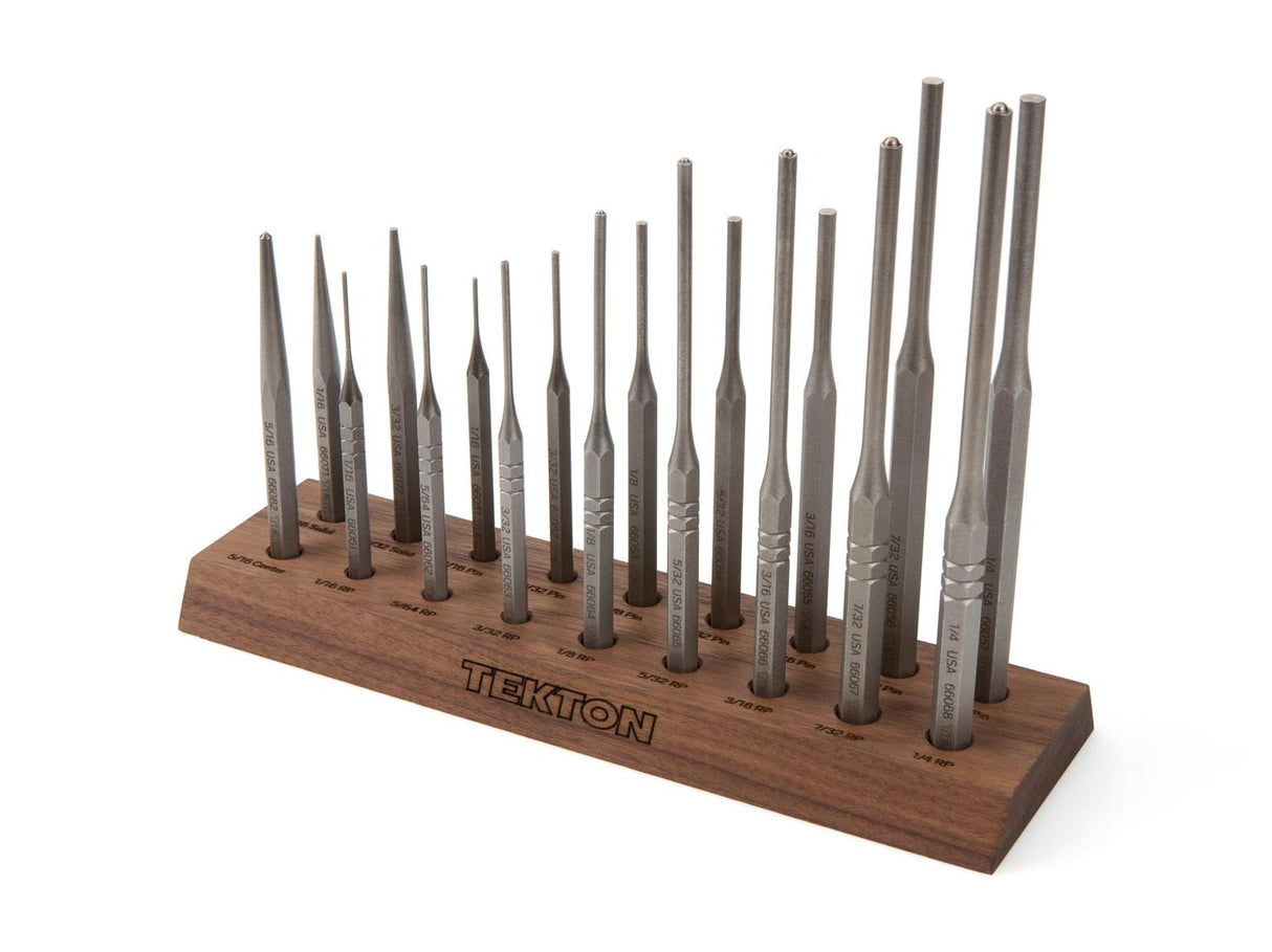 Tekton Gunsmith Punch Set (18-Piece)