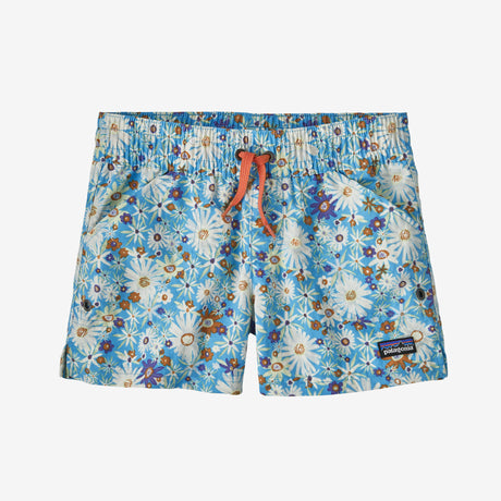 Patagonia Kid's Costa Rica Baggies Short - Unlined Primavera/lago blue