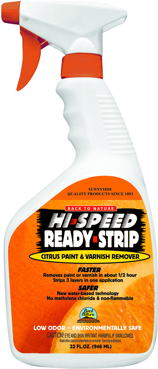 SUNNYSIDE Back To Nature Ready-Strip Hi-Speed Citrus Paint Remover - 32OZ 32OZ