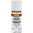 RUST-OLEUM 12 OZ Stops Rust Clean Metal Primer Spray - Flat White CLEAN_METAL