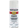 RUST-OLEUM 12 OZ Stops Rust Clean Metal Primer Spray - Flat White CLEAN_METAL