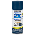 RUST-OLEUM 12 OZ Painter's Touch 2X Ultra Cover Matte Spray Paint - Matte Evening Navy EVENING_NAVY /  / MATTE