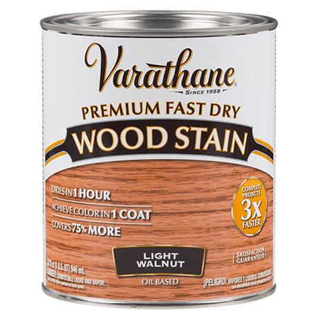 VARATHANE QT Fast Dry - Stain Light Walnut LIGHT_WALNUT