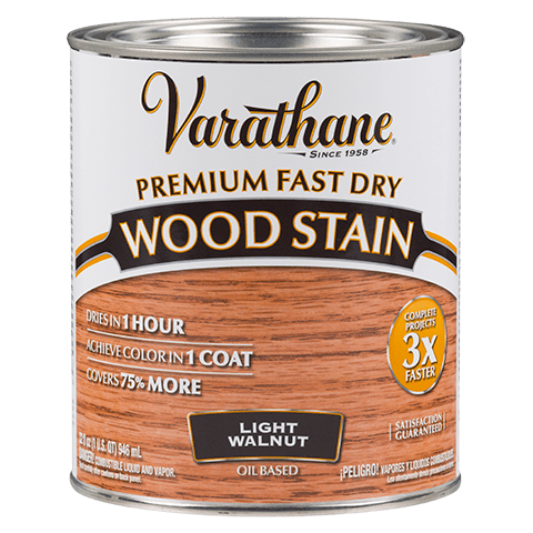 VARATHANE QT Fast Dry - Stain Light Walnut LIGHT_WALNUT