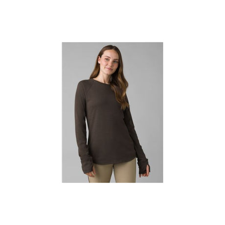 Prana Women's Wensley Crew Black Olive