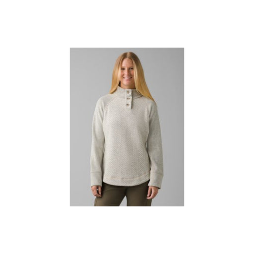 Prana Women's Frozen Falls Sweater Pebble Grey