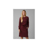 Prana Women's Sunrise Dress Maroon