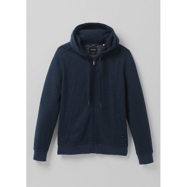 Prana Men's Cardiff Fleece Full Zip Nautical Heather