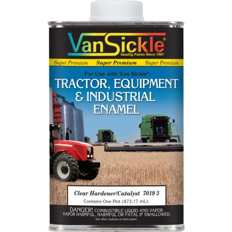 Van Sickle Tractor, Equipment & Industrial Enamel Hardener/catalyst Half Pint - Clear