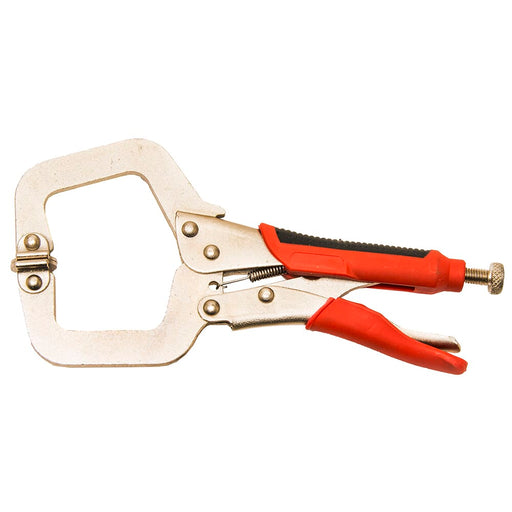 Forney 9 in Locking C-Clamp with Cushion Grip