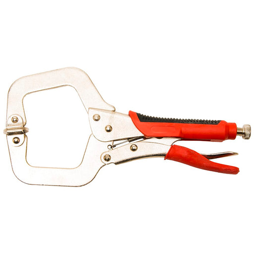Forney 11 in Locking C-Clamp with Cushion Grip