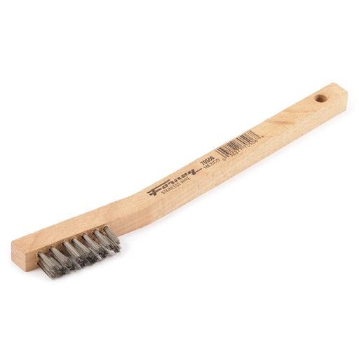 Forney Scratch Brush, Stainless Steel, 3 x 7 Rows