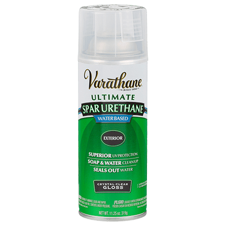 VARATHANE 11.25 OZ Ultimate Spar Urethane Water Based Spray - Clear Gloss