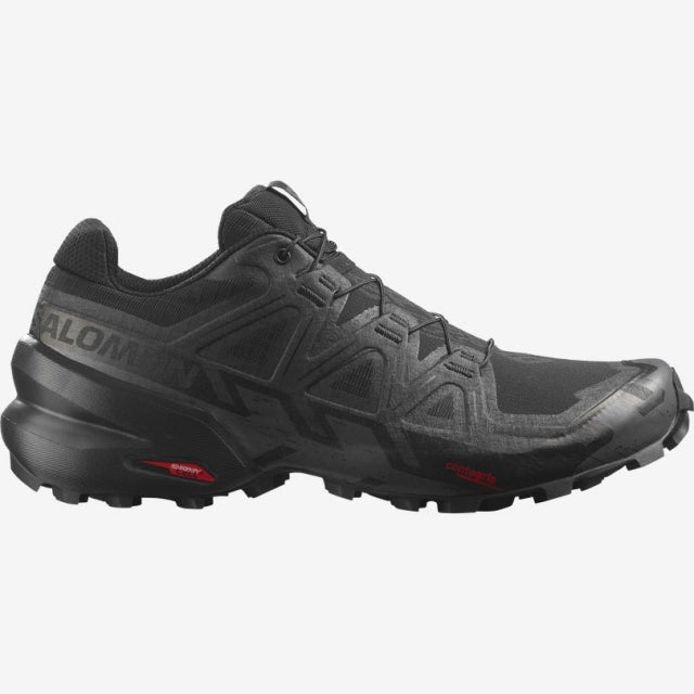 Salomon Men's Speedcross 6 Black / Black / Phantom