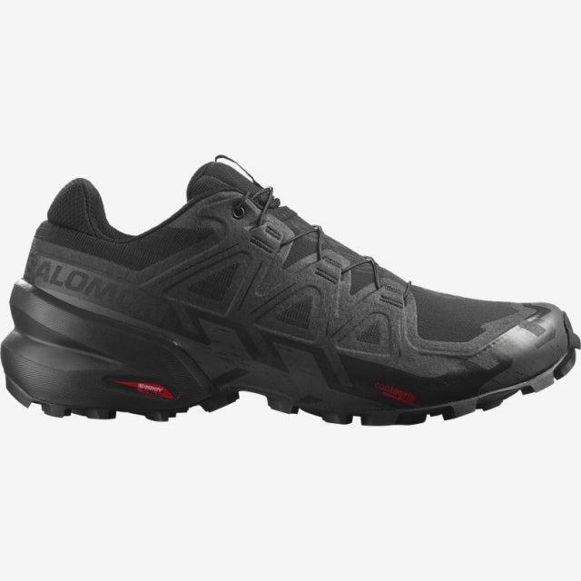 Salomon Men's Speedcross 6 Wide Black / Black / Phantom