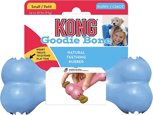 Kong Puppy Goodie Bone Treat Dispensing Dog Toy RED