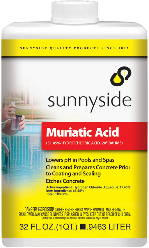 SUNNYSIDE Muriatic Acid - QUART QT