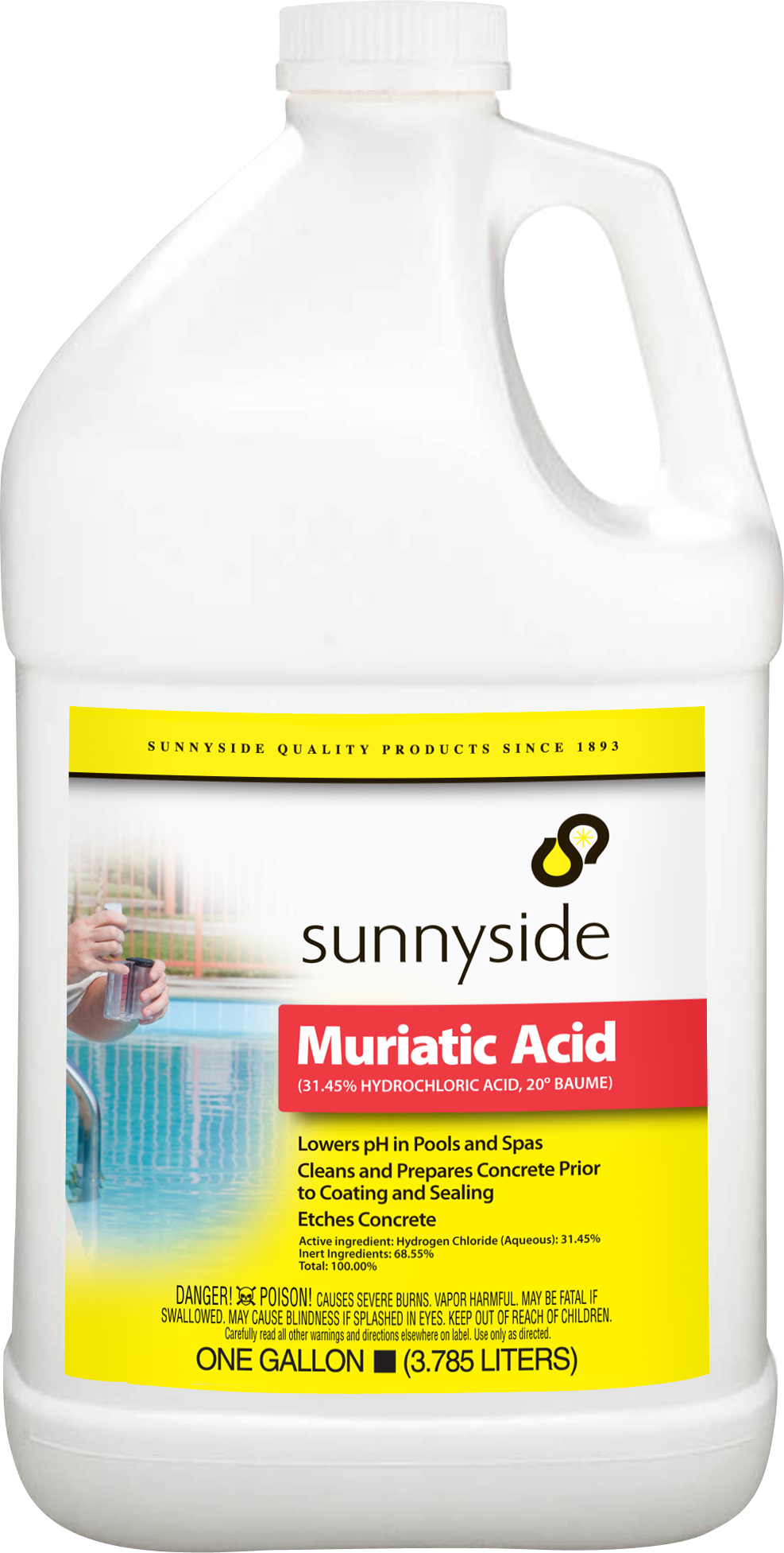 SUNNYSIDE Muriatic Acid - 1 GAL GAL