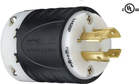 Pass & Seymour 20A 125V Industrial Grade Turn Lock Plug