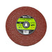 Forney Resin Fibre Sanding Disc, Aluminum Oxide, 7 in x 7/8 in Arbor, 24 Grit