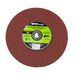 Forney Resin Fibre Sanding Disc, Aluminum Oxide, 7 in x 7/8 in Arbor, 80 Grit / 80G
