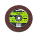 Forney Resin Fibre Sanding Disc, Aluminum Oxide, 5 in x 7/8 in Arbor, 36 Grit / 24G