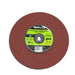 Forney Resin Fibre Sanding Disc, Aluminum Oxide, 4-1/2 in x 7/8 in Arbor, 24 Grit / 24G