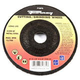 Forney Grinding Wheel, Metal Type 27, 4 in x 1/8 in x 5/8 in